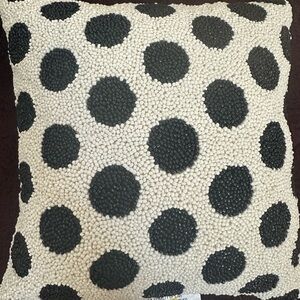 Black and White Polka Dot Toss Pillow Kate Spade Target